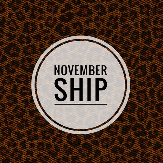 CUSTOMS ( NOVEMBER SHIP )