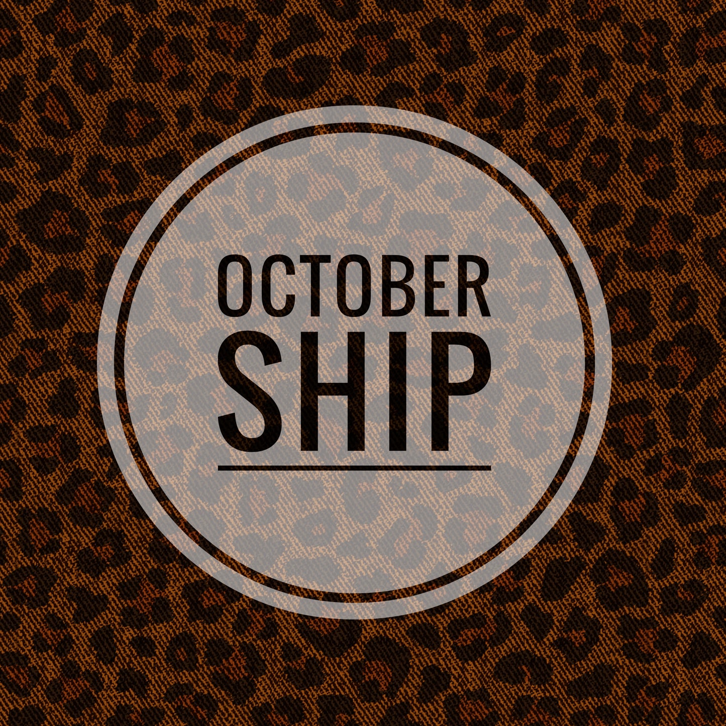 CUSTOMS ( OCT SHIP )