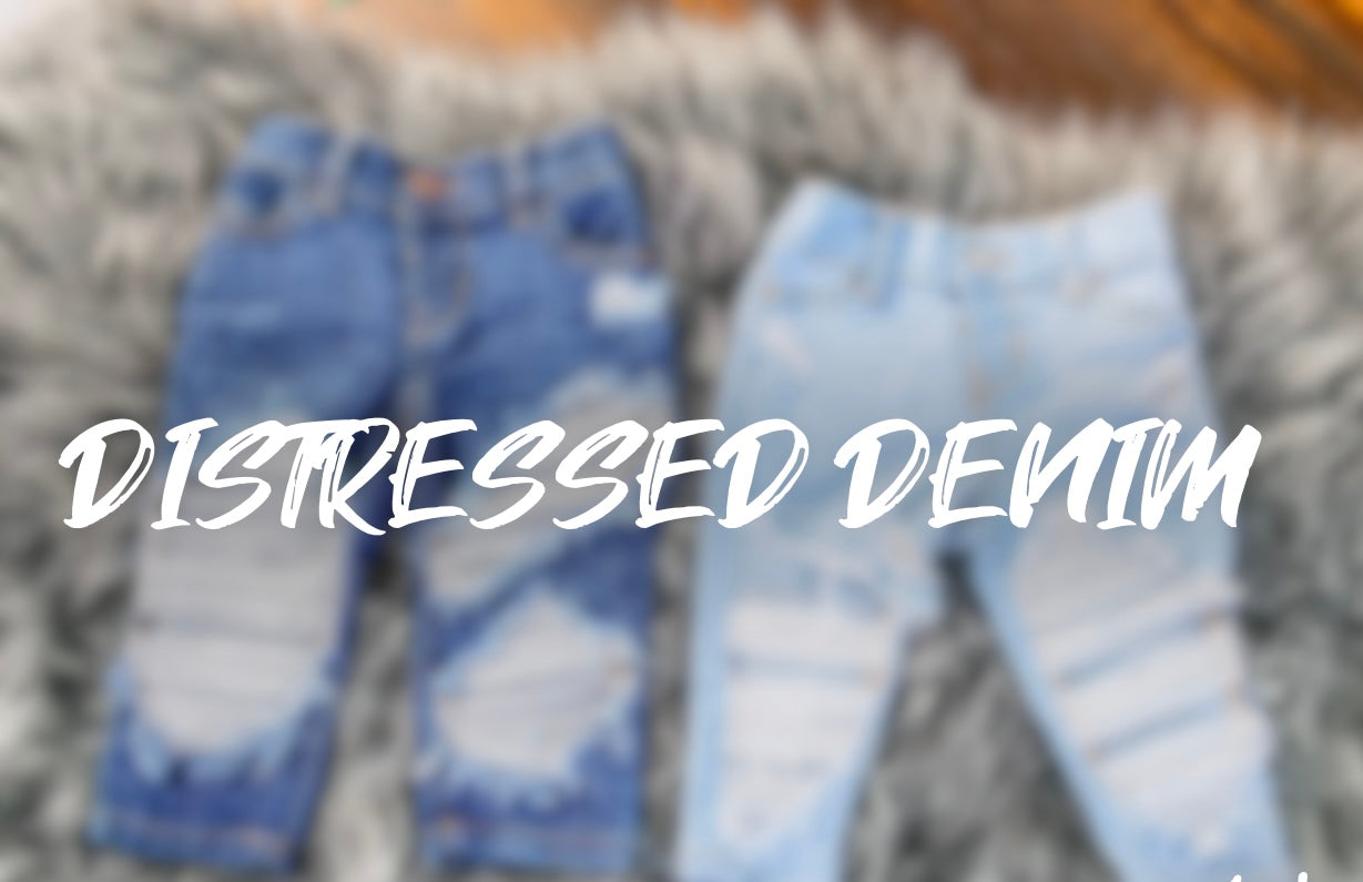 Mystery Distressed Jeans ✨