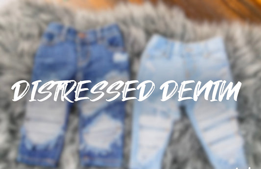 Mystery Distressed Jeans ✨